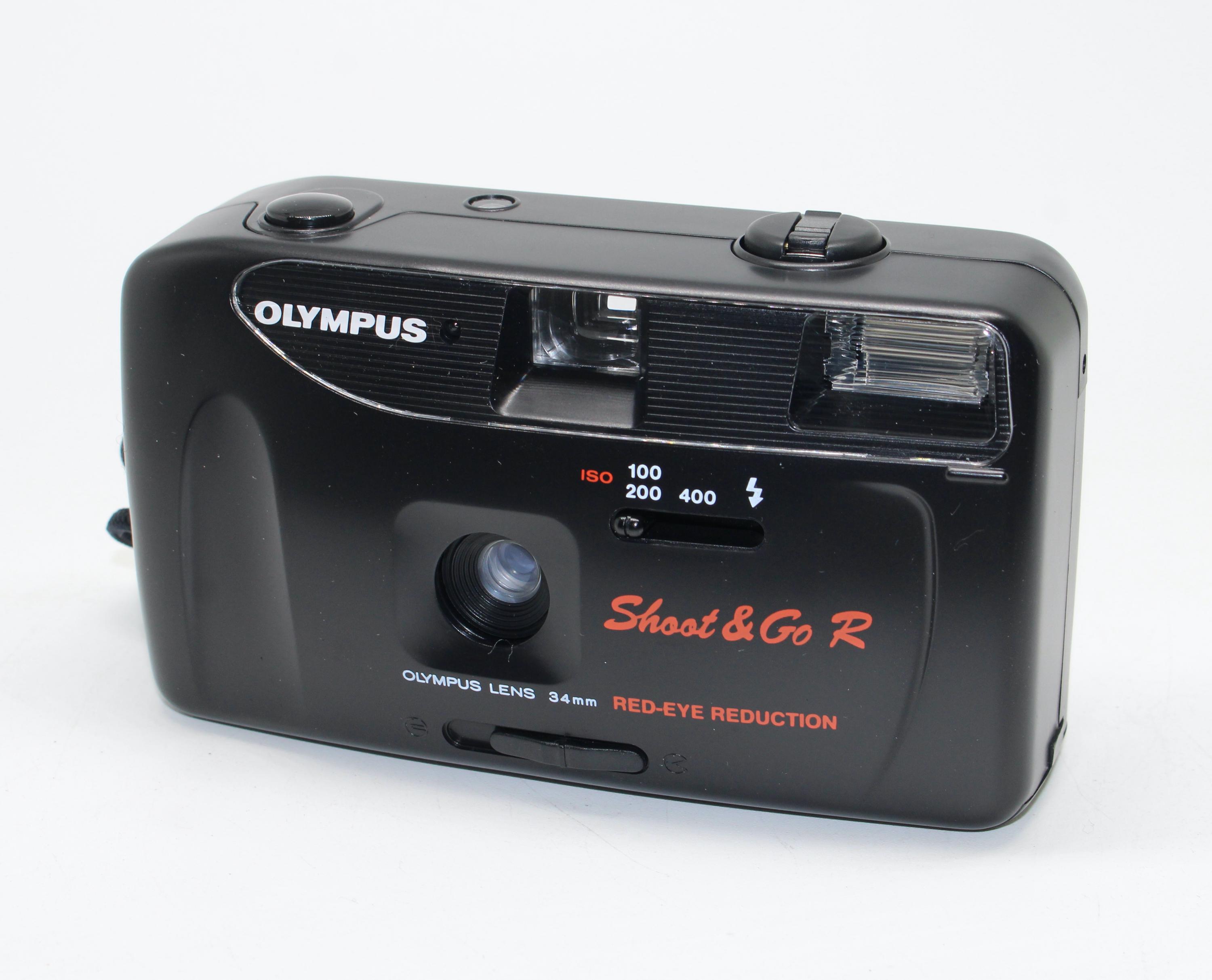 1996 Olympus Shoot & Go R 35mm Film Camera With Retail Box and