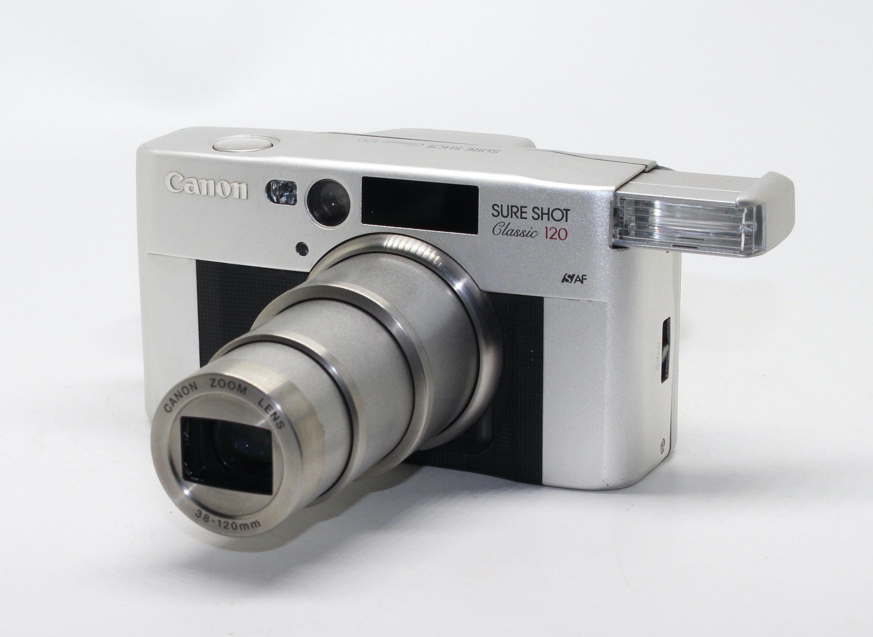 Canon Sure Shot Classic 120 35mm Film Compact Camera With Case