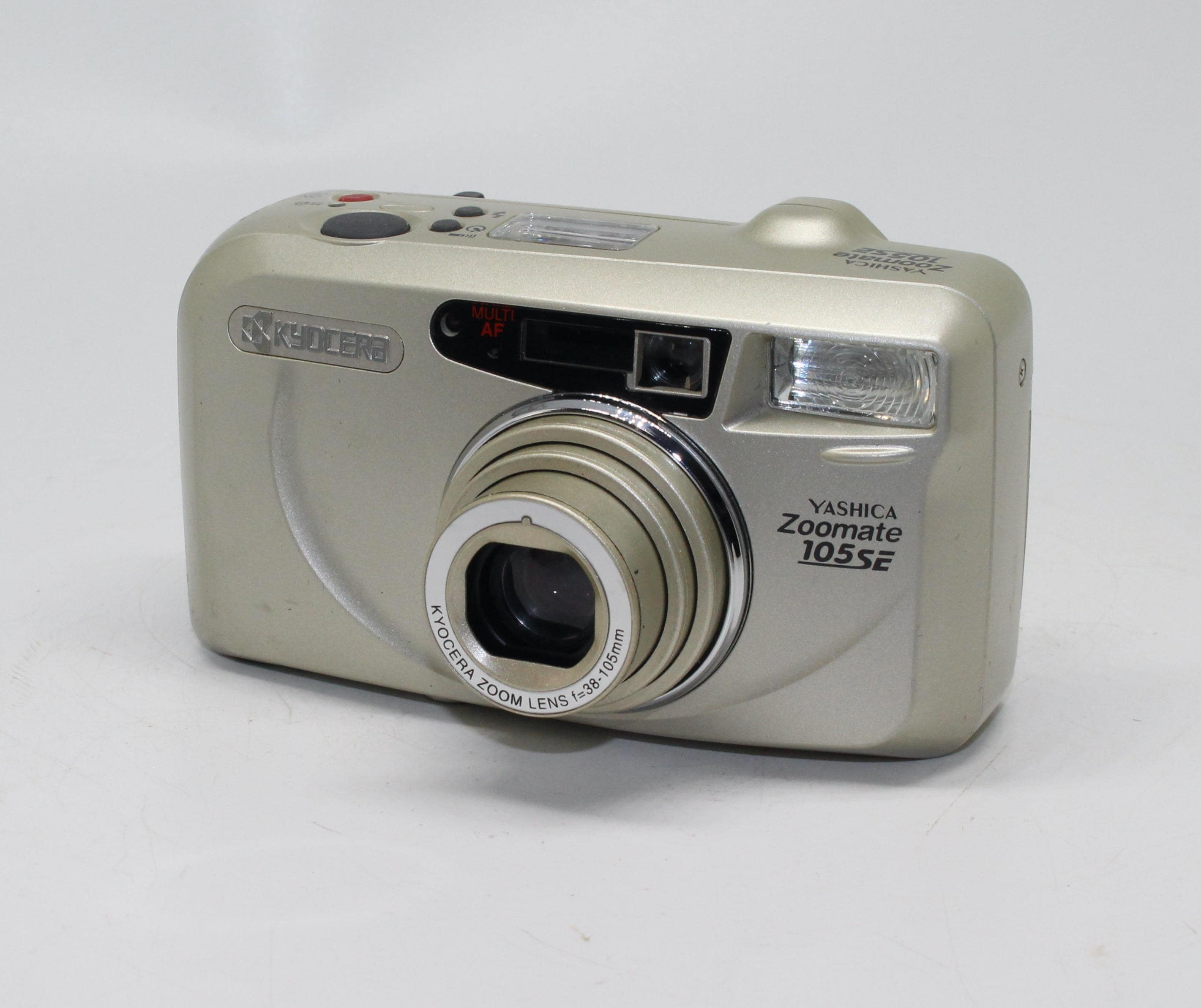 Yashica Zoomate 105SE Film Camera: 38-105mm Zoom Lens, 1990s