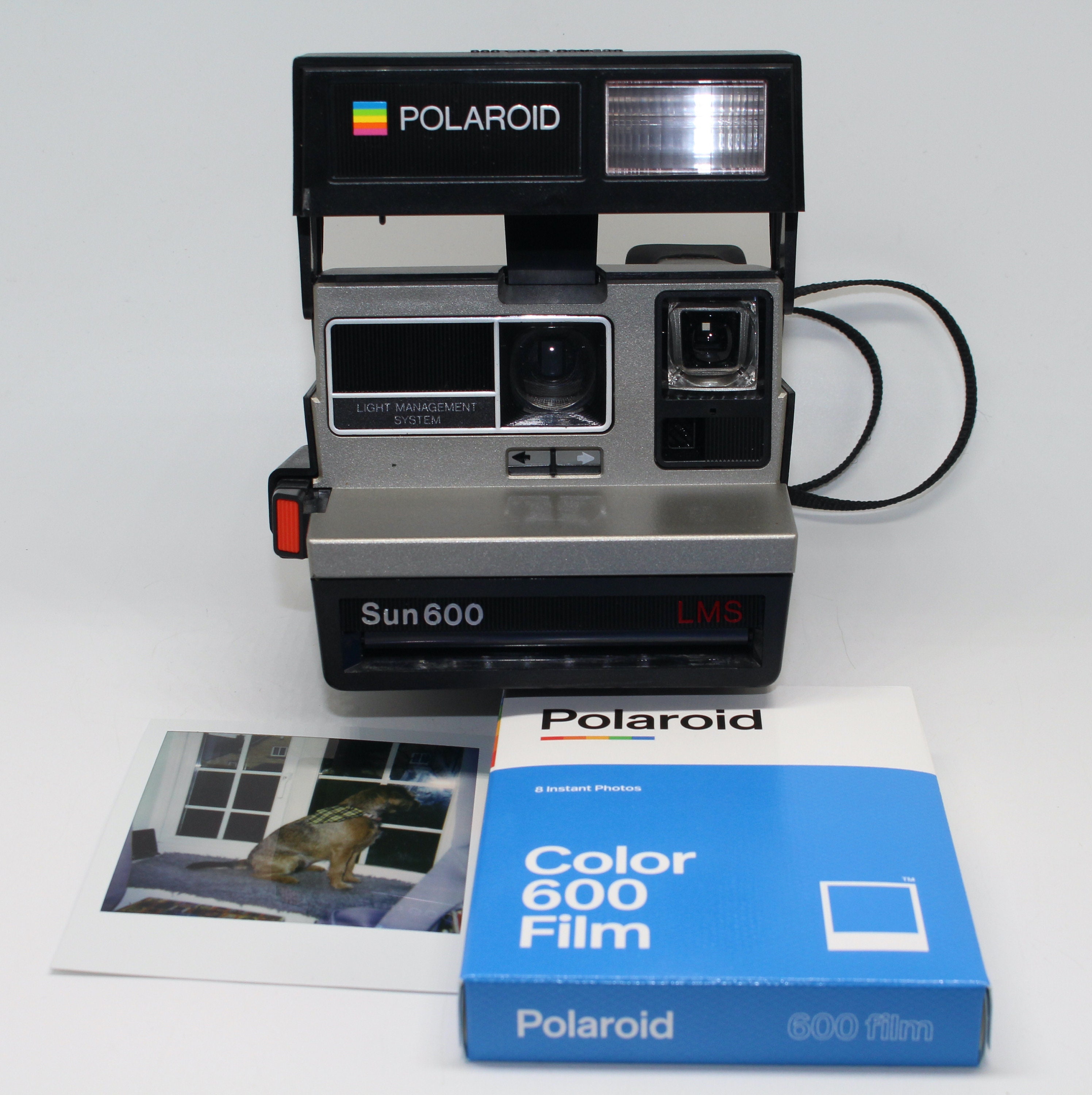 Appareil photo polaroid Film polaroid 600 avec étui - vintage