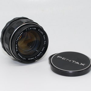 Asahi Pentax Super Takumar 50mm F1.4 Lens Rare 8 Element - Etsy