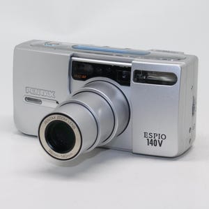 Pentax Espio 140 V 35mm Film 38-140mm Zoom Auto-focus camera with case, retail box and manual - Very good condition and tested – Lomography
