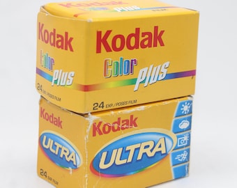 Expired Kodak 35mm Film Pack: Ultra 400 & Color Plus 200
