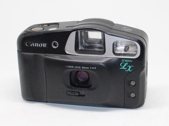 1992 Canon Sure Snappy LX 35mm Film Camera: Tested, Working, with Case
