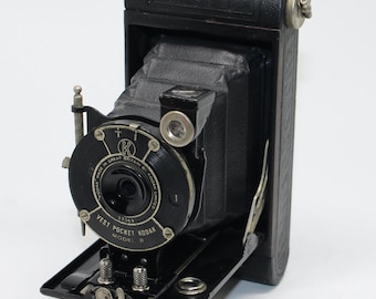 アンティークベストポケットコダックカメラ：第一次世界大戦兵士の