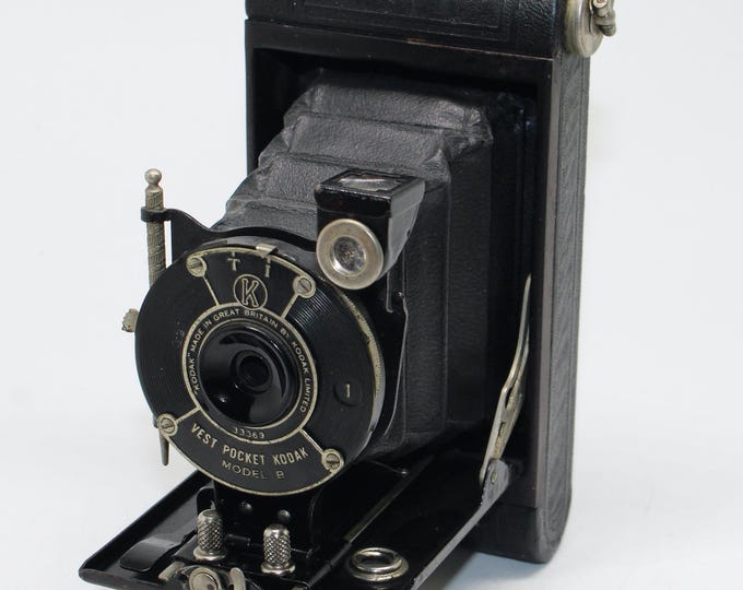 1925 Vest Pocket Kodak Model B 127 Film Folding Camera With Case - Etsy