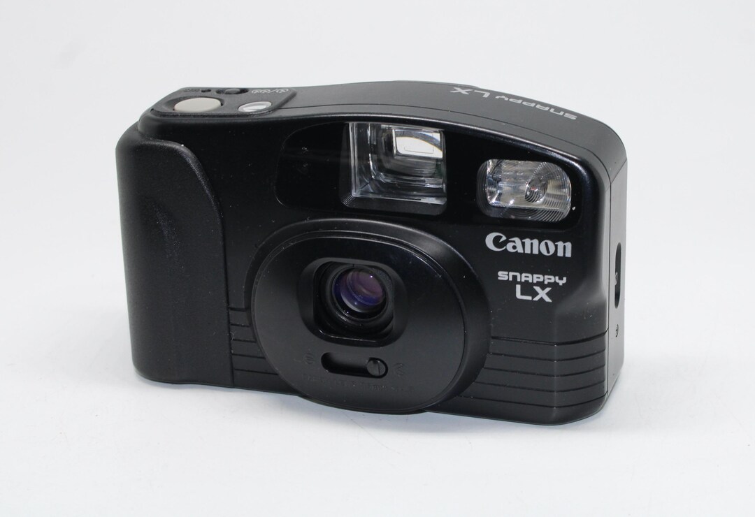 1992 Vintage Canon Snappy LX 35mm Film Camera With Case and Manual ...
