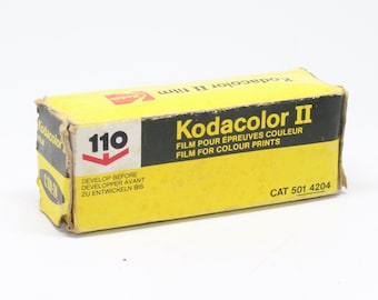 Vintage Kodak Kodacolor II 110 ISO 200 Film 24 Exposures - Expired April 1982