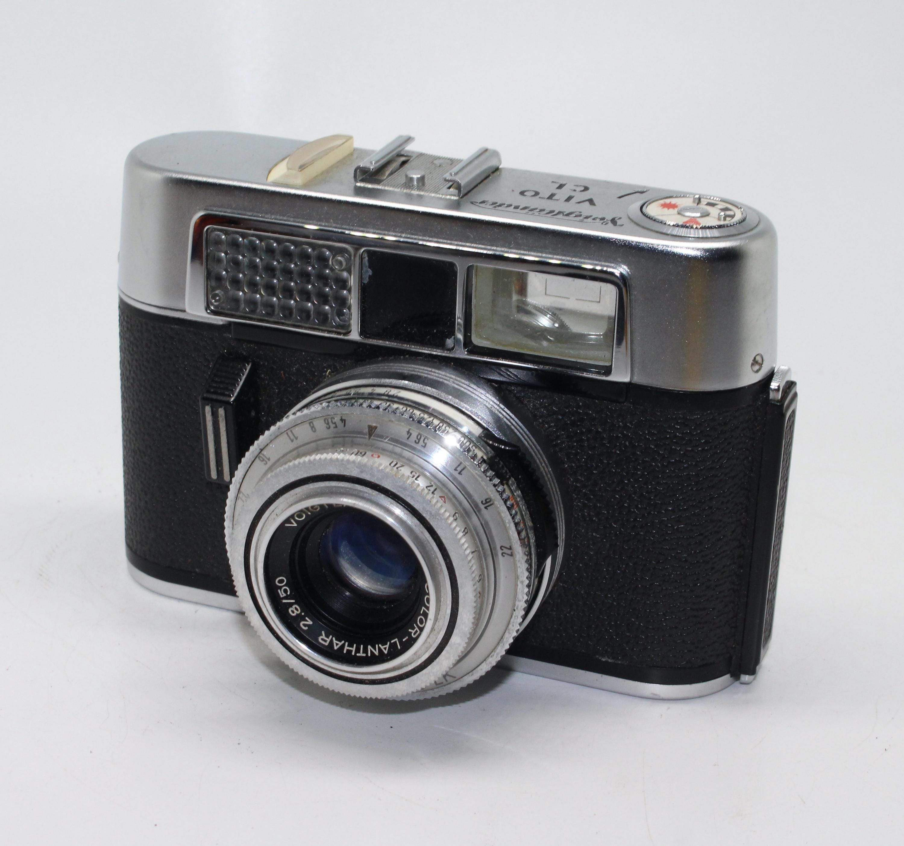 ヴィンテージVoigtländer Vito CL フィルムカメラ Voigtlander Vito CL 35mm Camera + 50mm f/2.8 Lanthar & Case | eBay