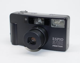 1992 Pentax Espio 35mm Film Camera, 35-70mm Macro Lens, Film Tested