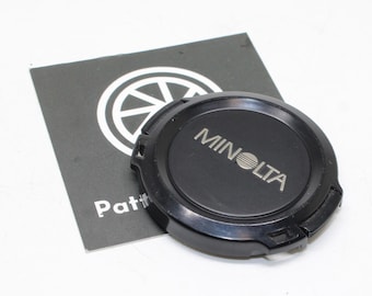 Original 1980s Minolta 49mm Lens Cap: SLR & DSLR - Very Good Condition