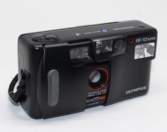 1991 Olympus AF-10 Super 35mm Film Camera with retail box - Tested