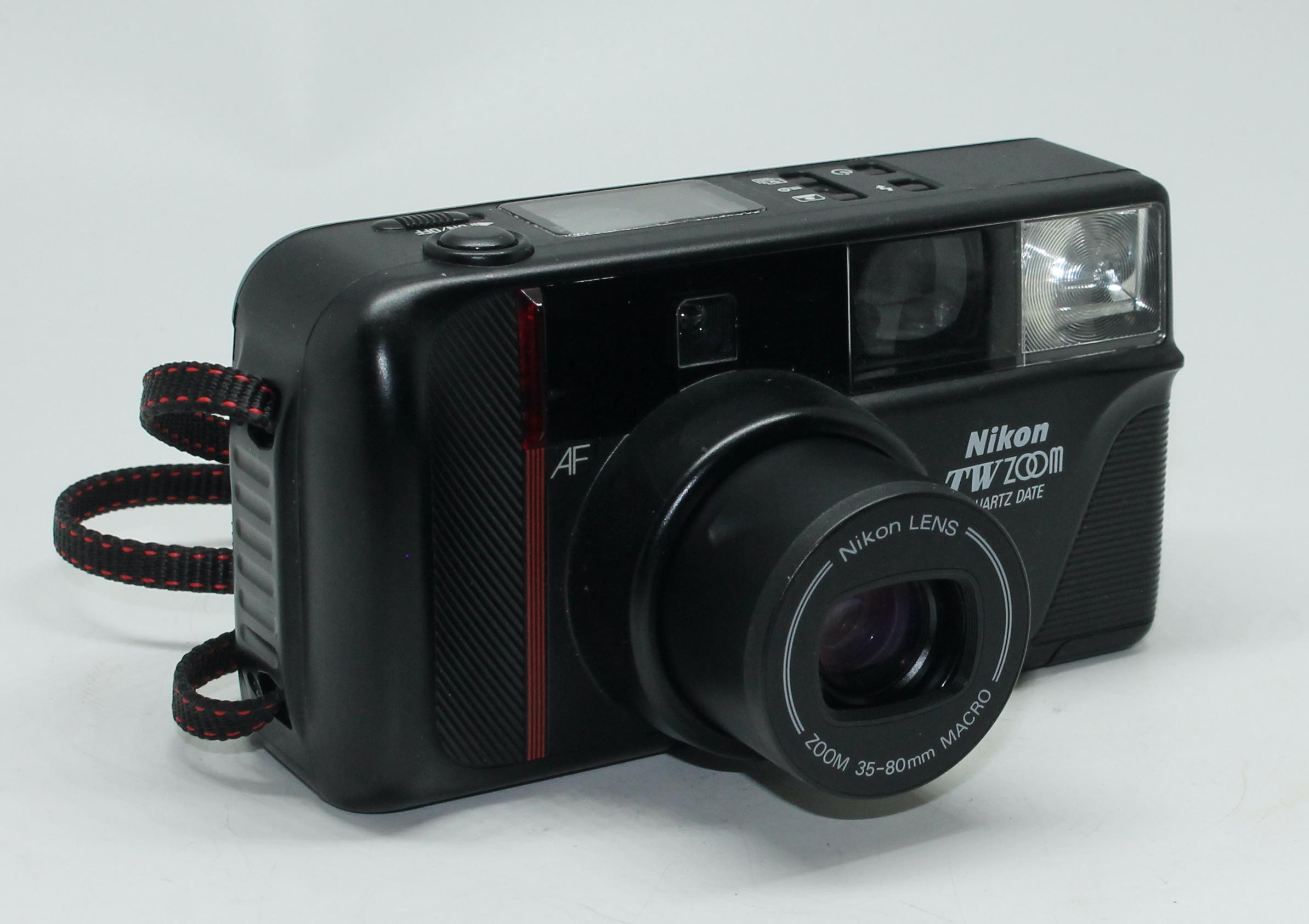 Nikon TWズーム クォーツ デイト 35mmフィルムカメラ - テスト済み