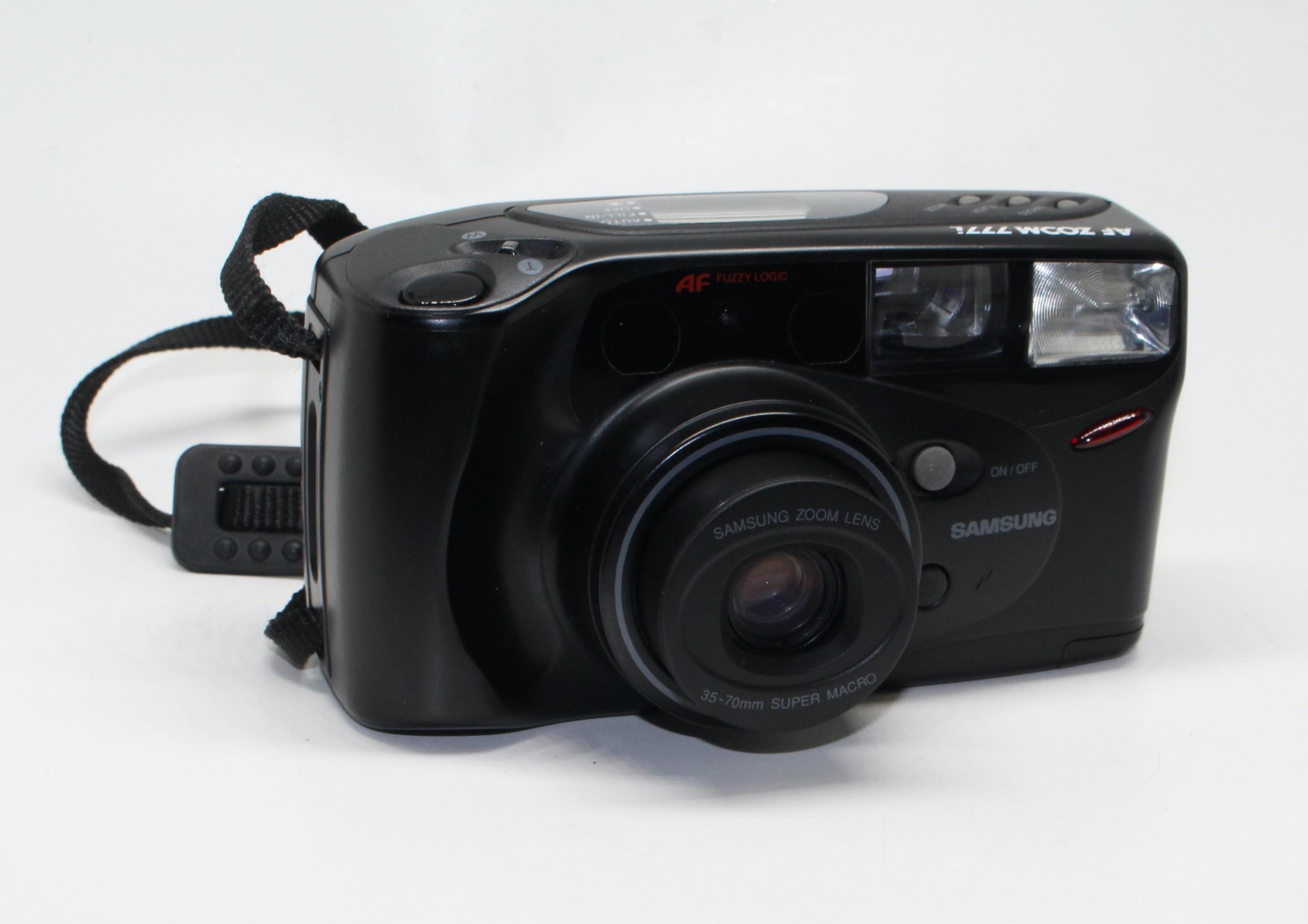 Samsung AF Zoom 700 35mm Film Compact Camera with 35-70mm Macro Zoom Lens and case - Very good condition and tested
