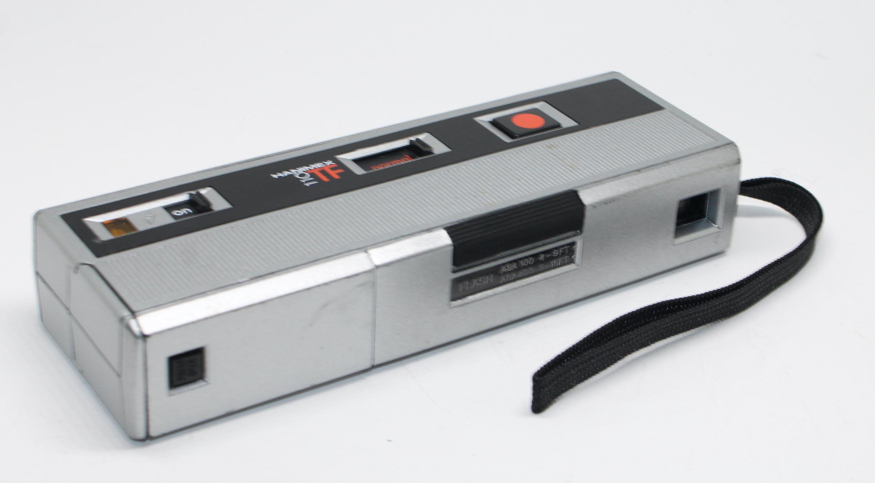 1980s Hanimex 110 TF Pocket Camera With Flash, Wrist Strap, New