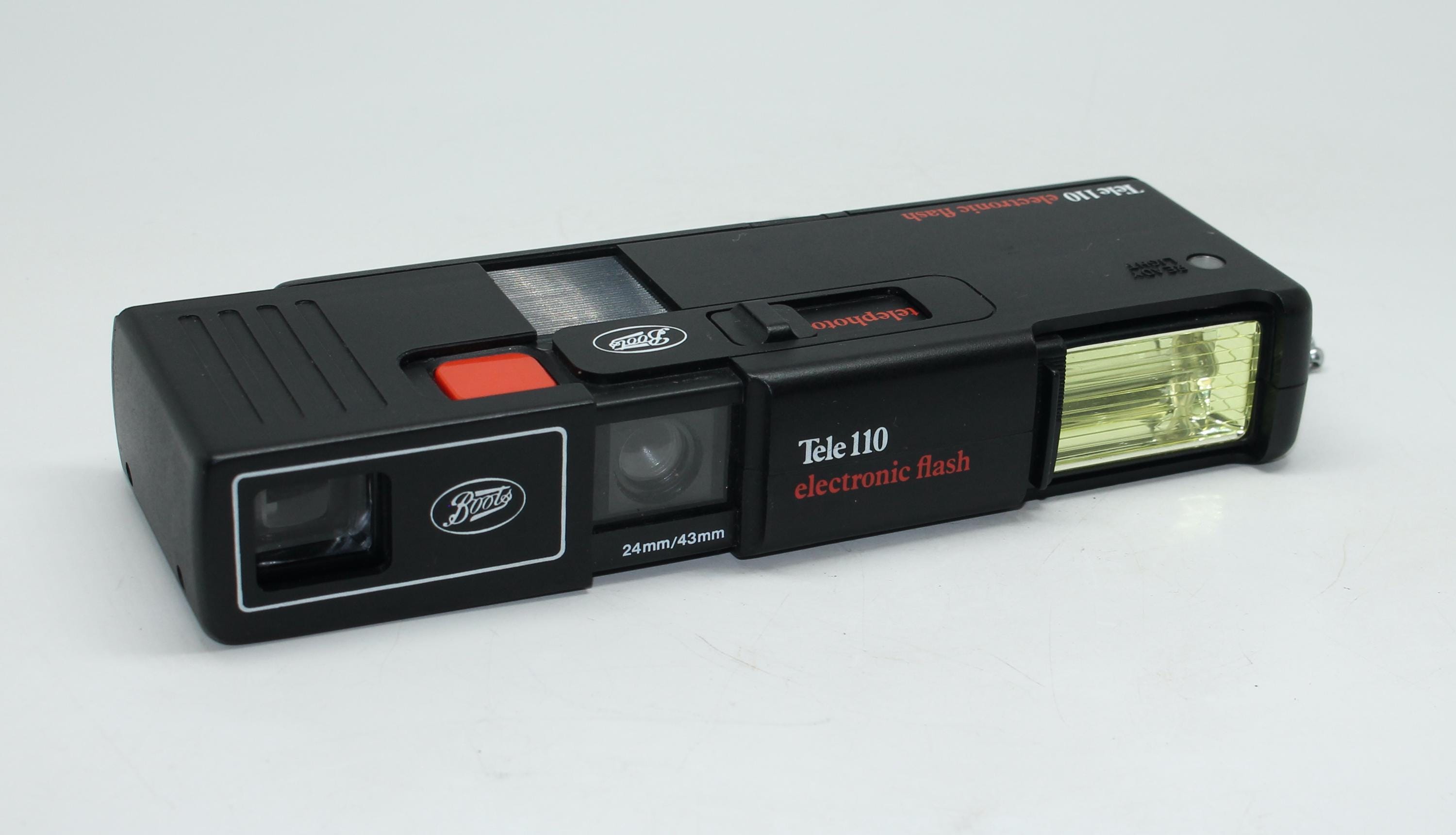 ヴィンテージブーツテレ110フィルムカメラ：ロモグラフィーフィルムと