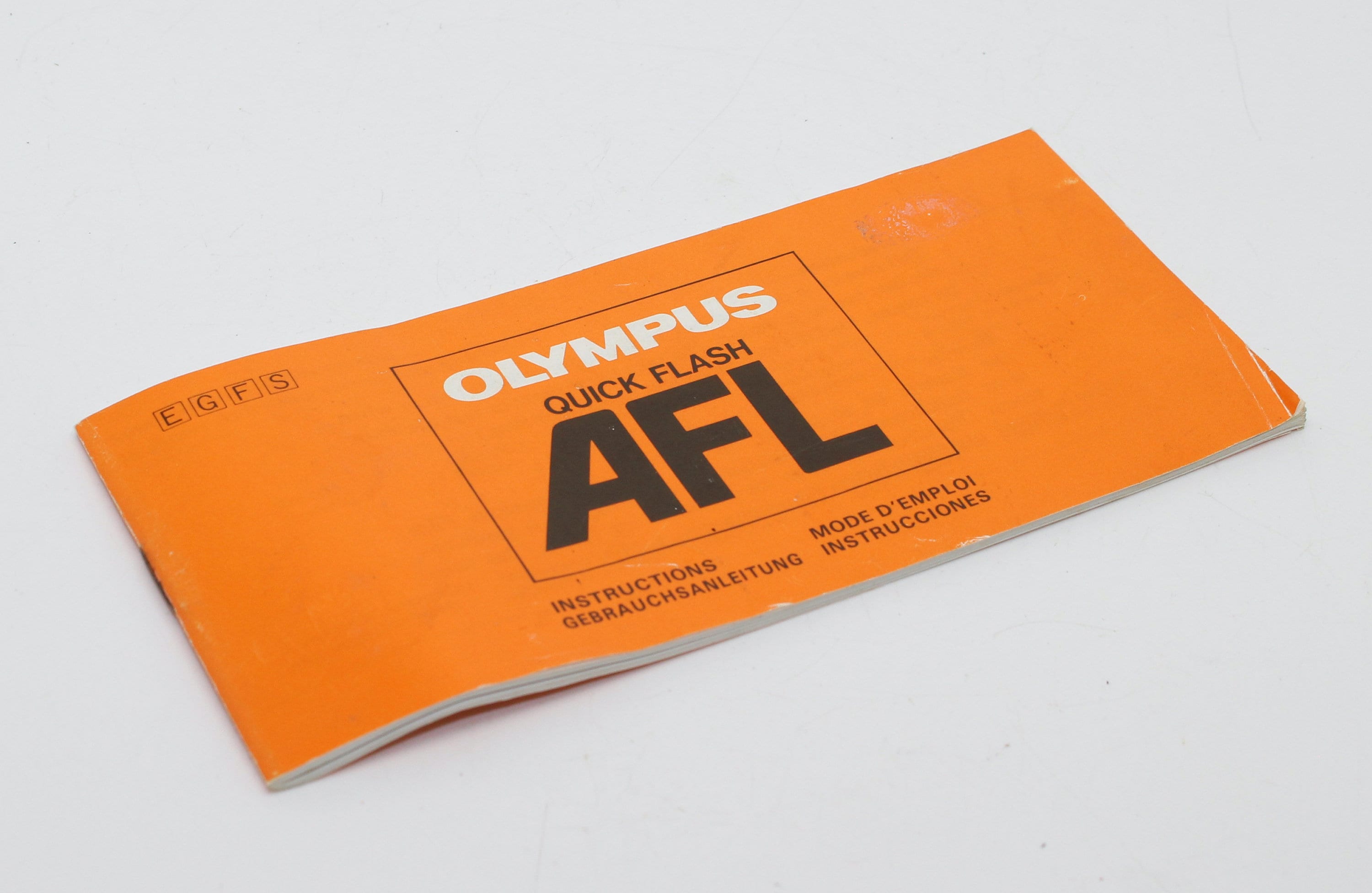 Vintage Olympus AFL Quick Flash Camera Manual - 1984 - Etsy