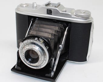 Vintage 1950s Agfa Isolette I Folding 120 Film Camera - Medium Format - Tested