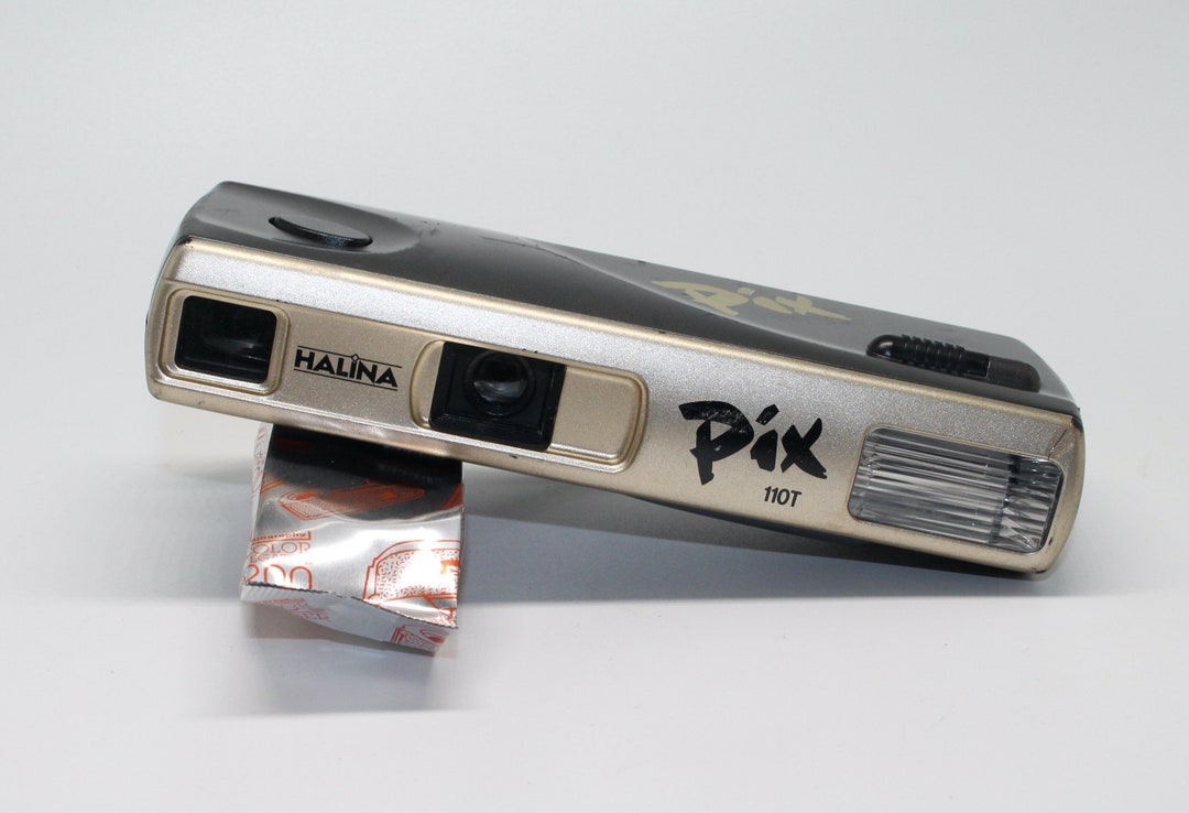 Halina Pix 110T Film Camera: 1980s Sub Mini With Lomography Film