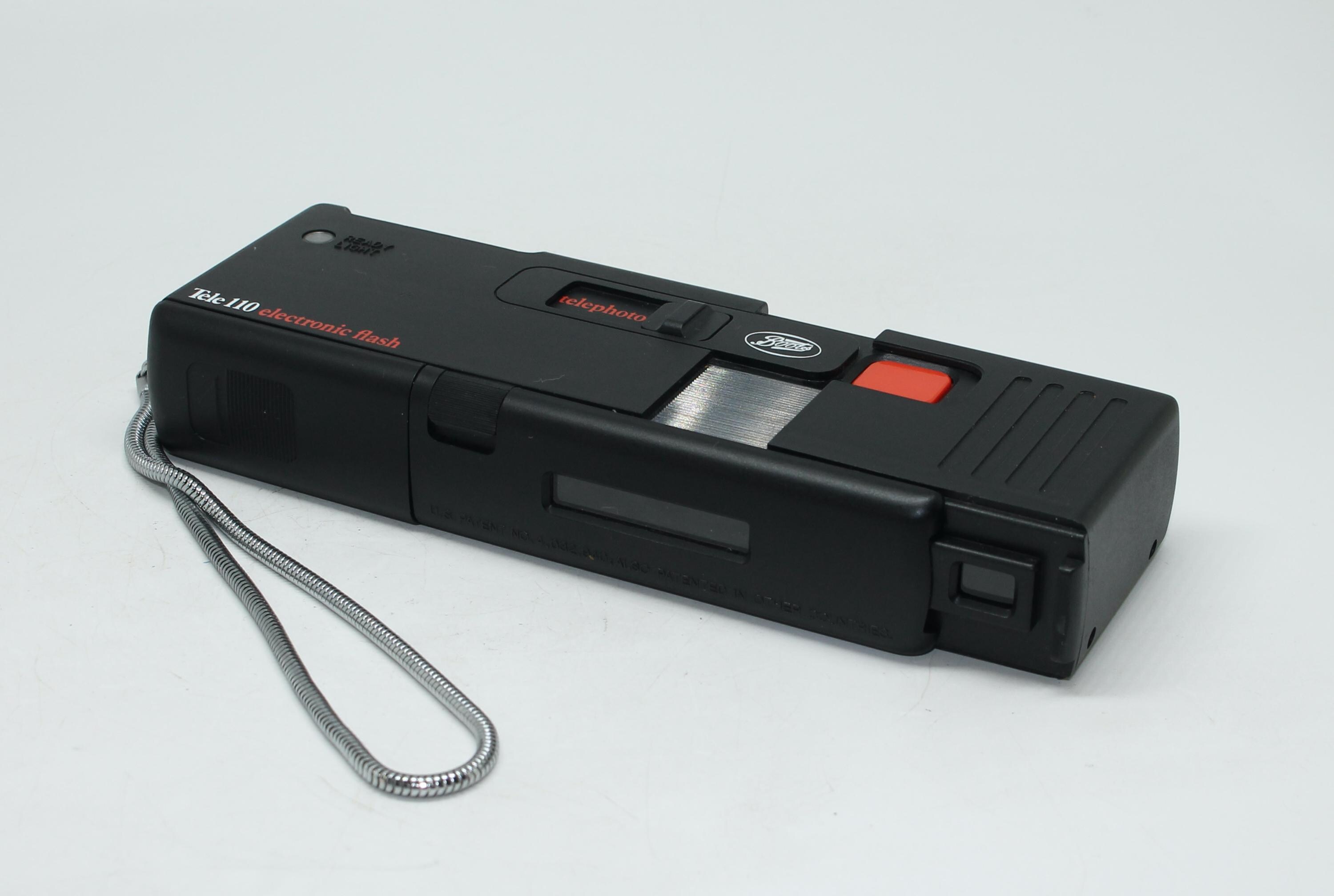 ヴィンテージブーツテレ110フィルムカメラ：ロモグラフィーフィルムと