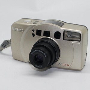 Samsung AF 105XL 35mm Film Compact Camera with 38-105mm zoom Lens - Very good condition and tested