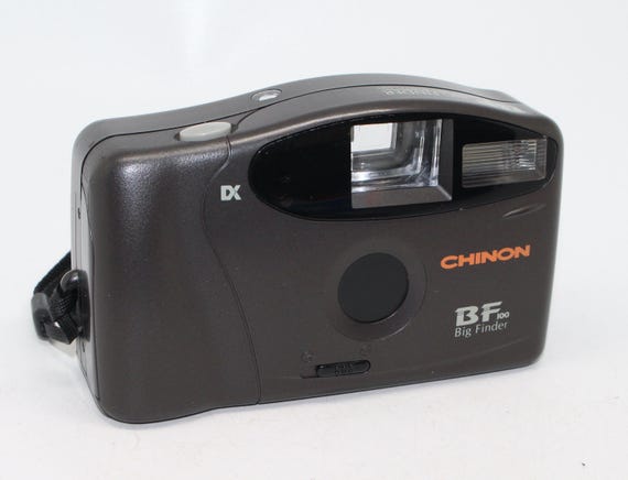 Chinon BF 200 DB Big Finder: 35mm Film Compact Camera with box - Tested