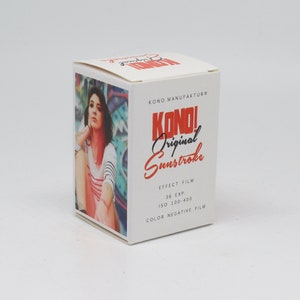 KONO! Originele 35 mm-film Sunstroke: lichtlekeffect, 36 opnamen