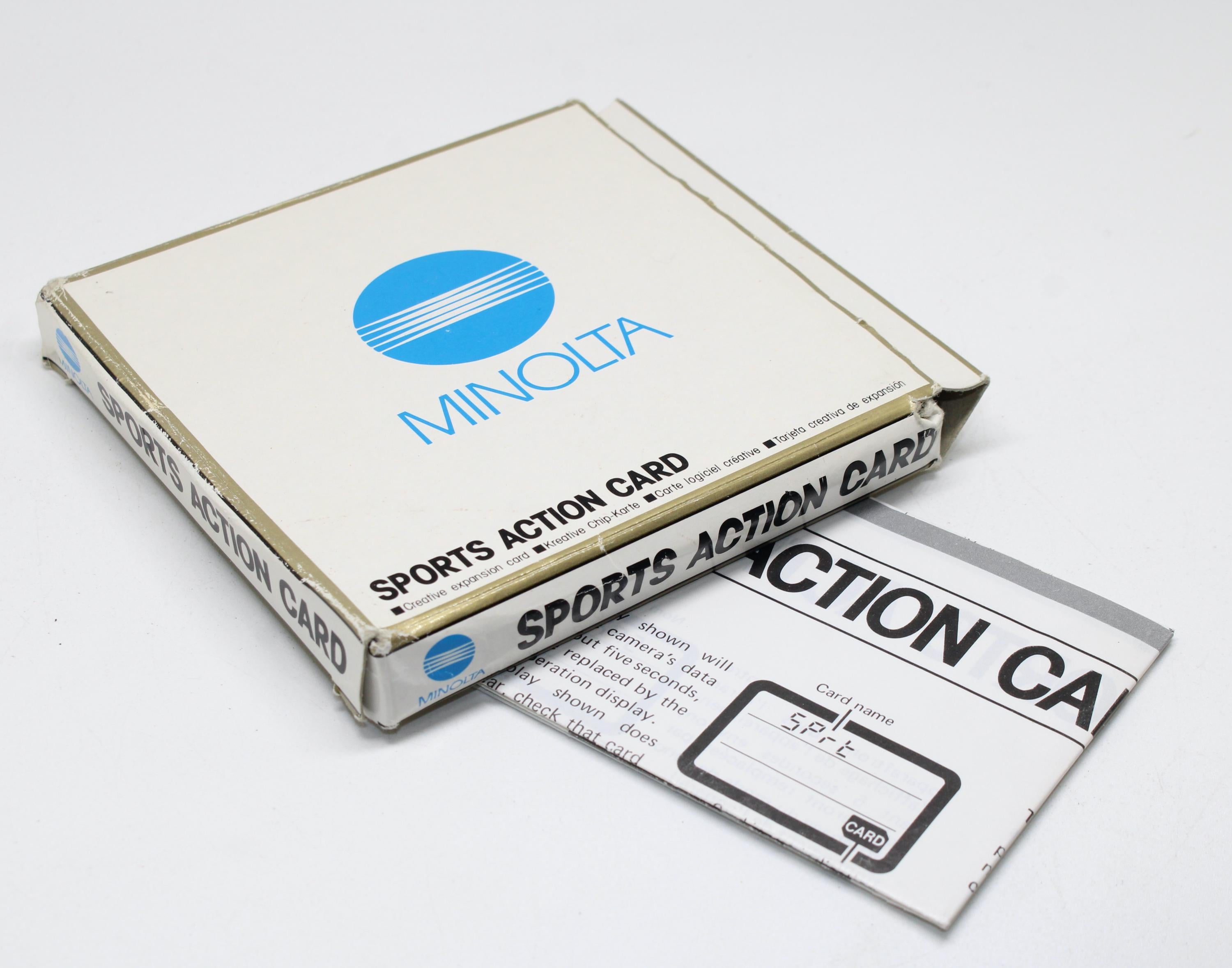 Minolta Creative Expansion Sports Action Card for 5000i, 7000i