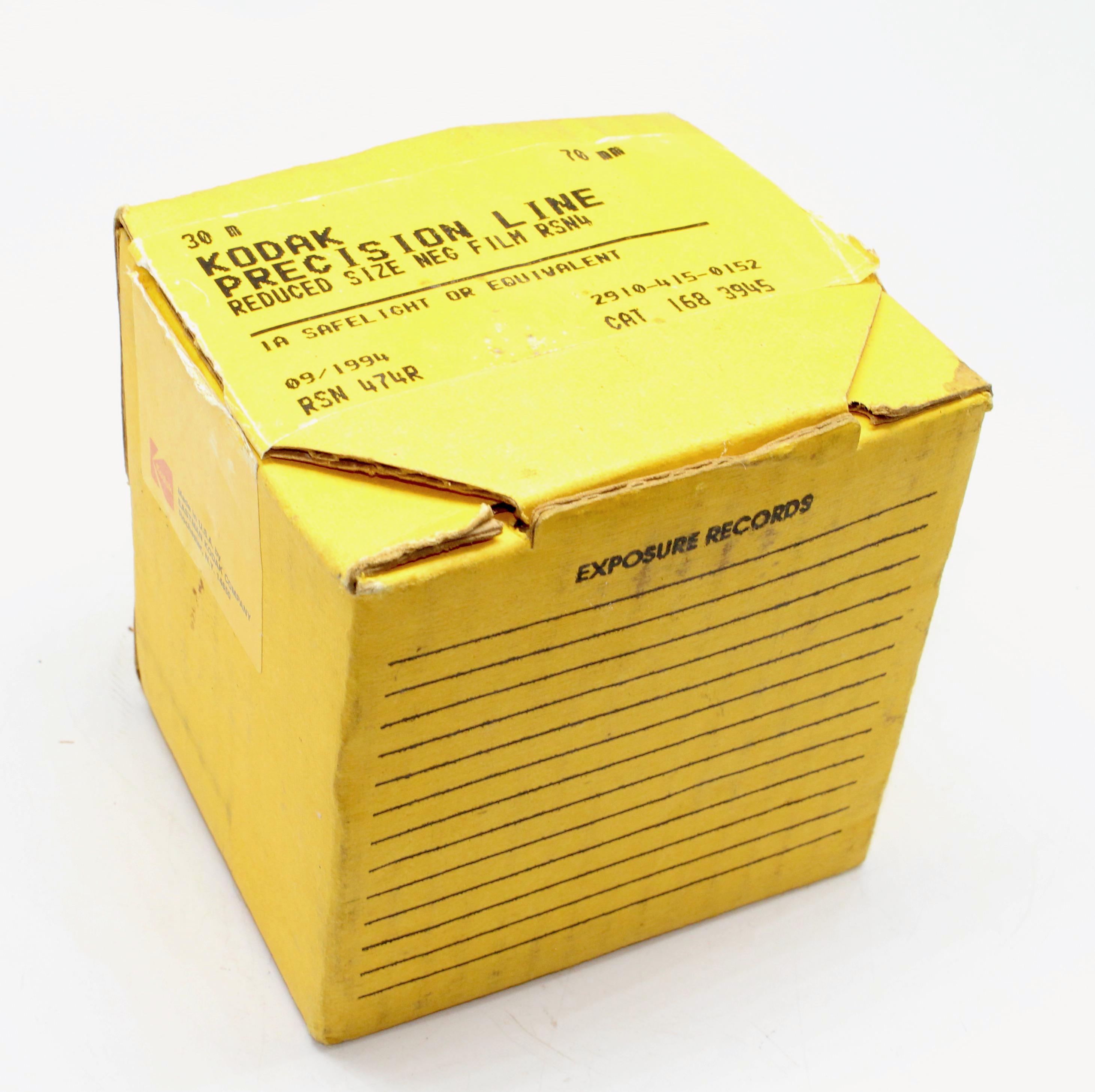 Vintage Kodak 70mm Film: Expired 1994 - Precision Line 474R - Etsy