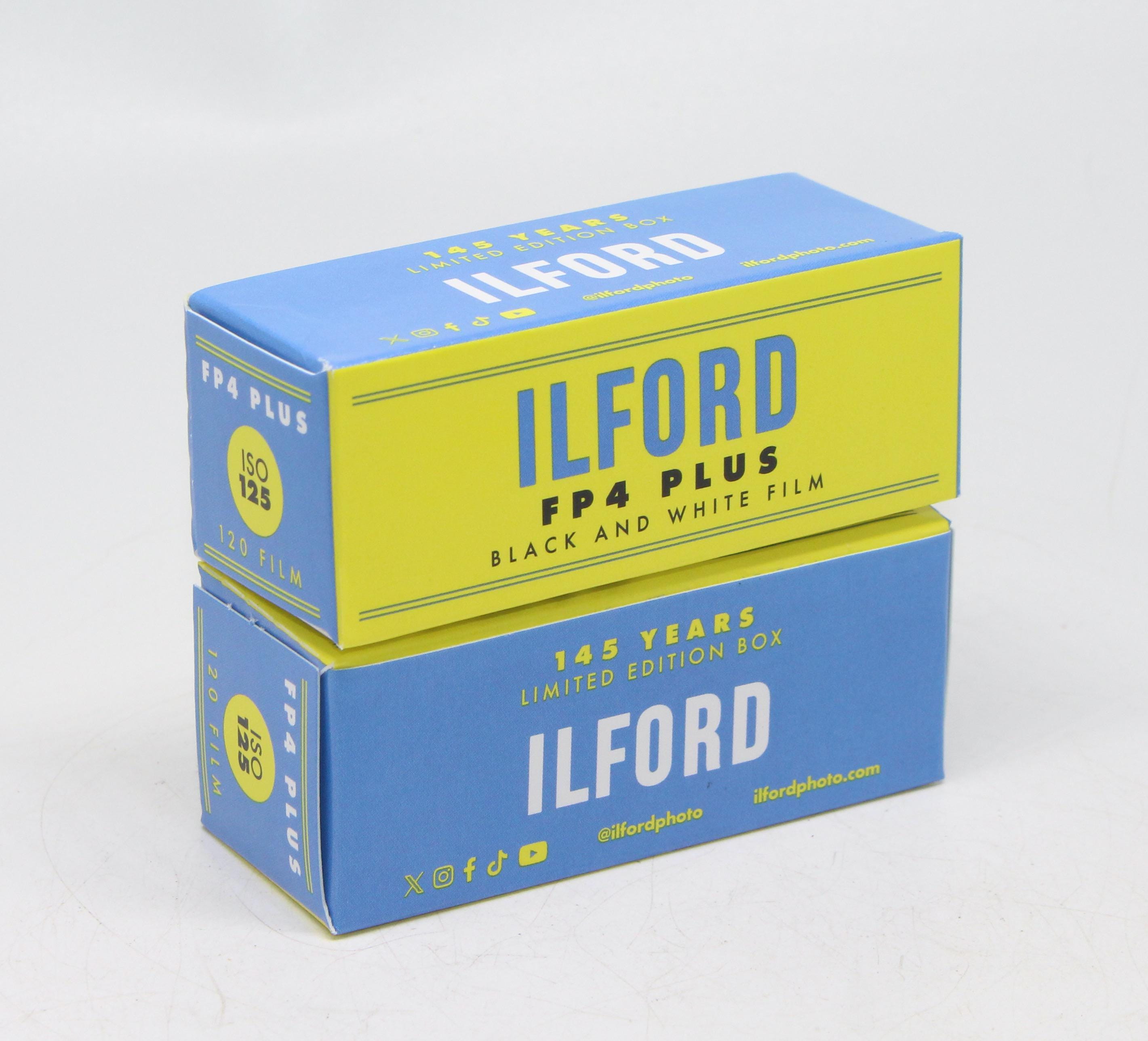 ILFORD FP4 PLUS 120フィルム2本：145周年記念レトロエディション