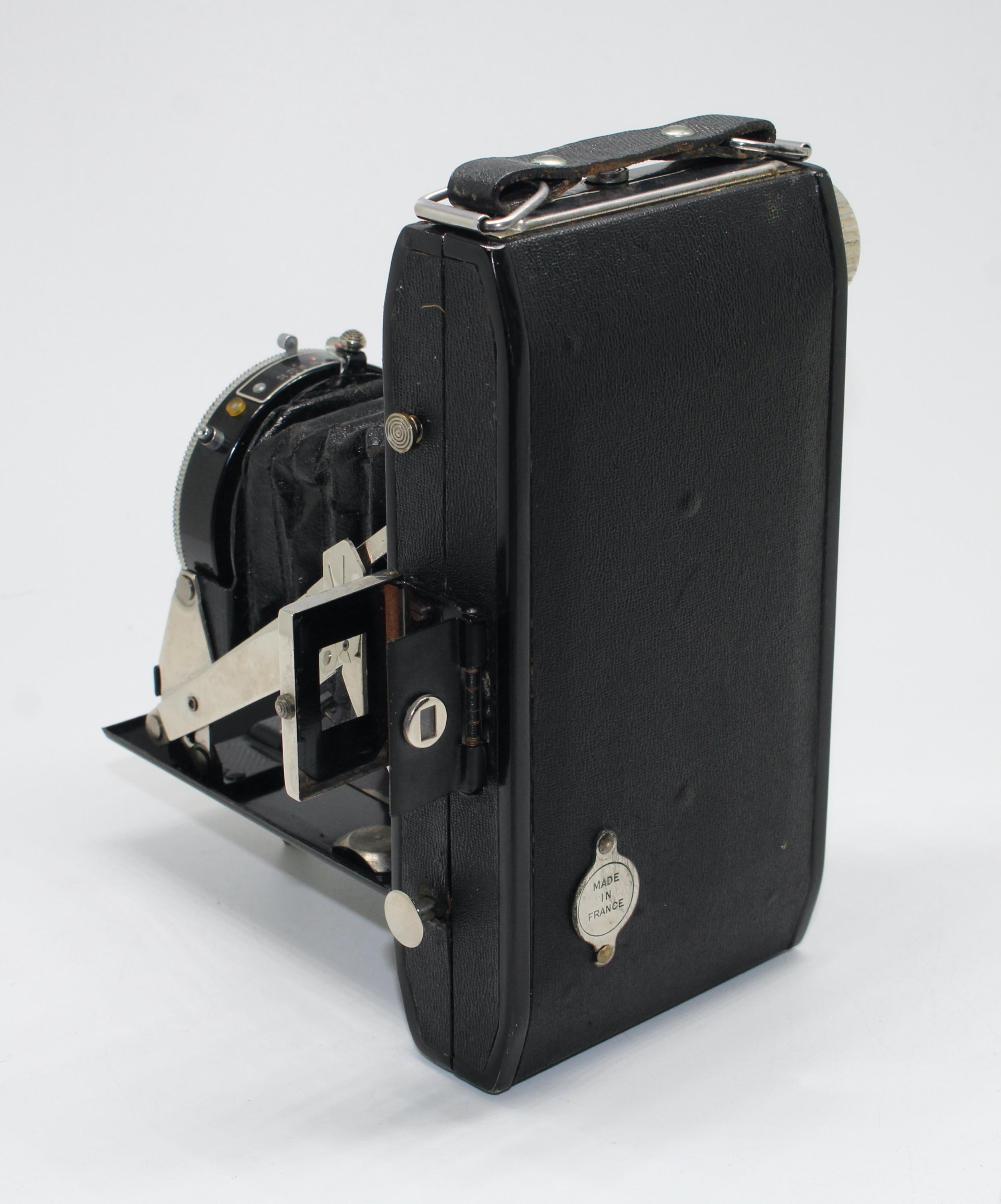 1936 Demaria-lapierre Dehel 6x9 120 Film Folding Camera With 90mm F/3.5 ...