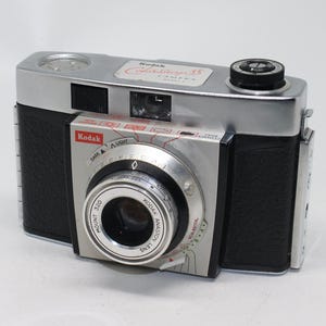 Vintage Kodak Colorsnap 35 Model 2 Film Camera with Case - 1964
