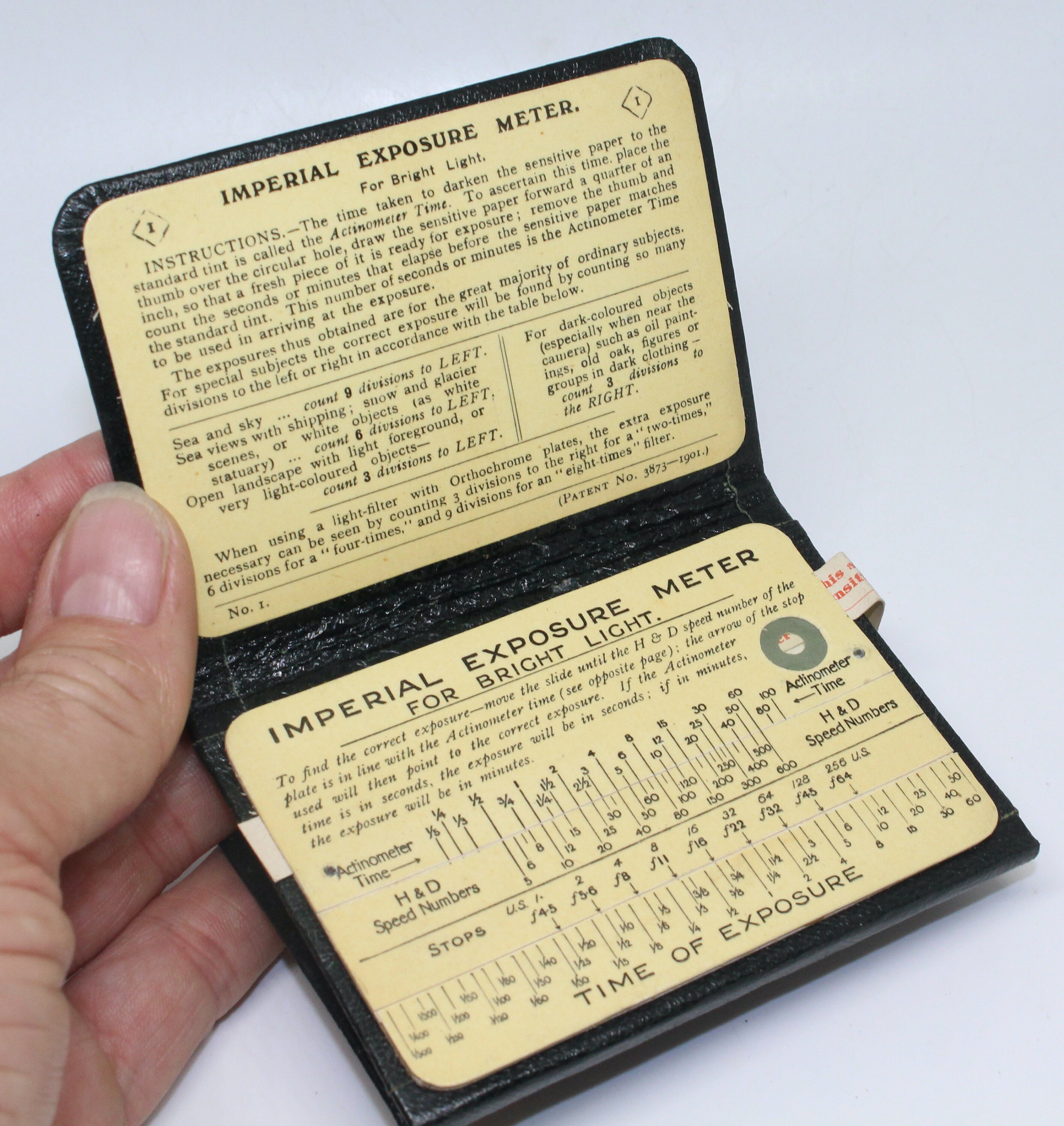 Rare Imperial Duplex Exposure Meter Set: C.1901, Sealed Papers - Etsy