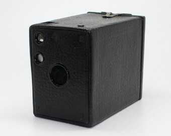 フェラーニア ゼータ・デュプレックス2　イタリア製ブローニー判Boxカメラ フェラーニア ゼータ・デュプレックス2 イタリア製ブローニー判