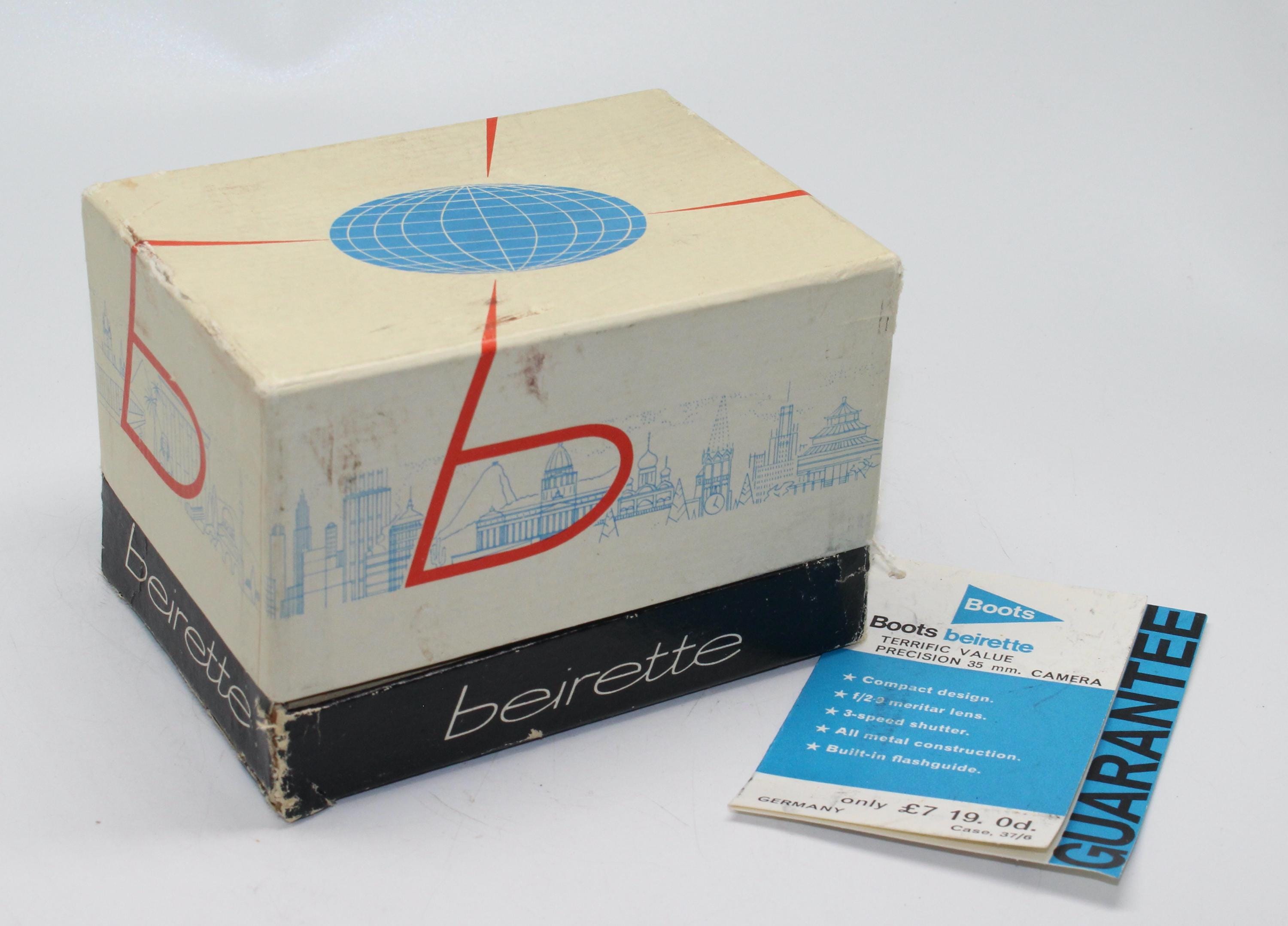 Appareil Photo Argentique Compact BEIRETTE SL 100 - Occasion Fonctionnel - Fabriqué En Chine