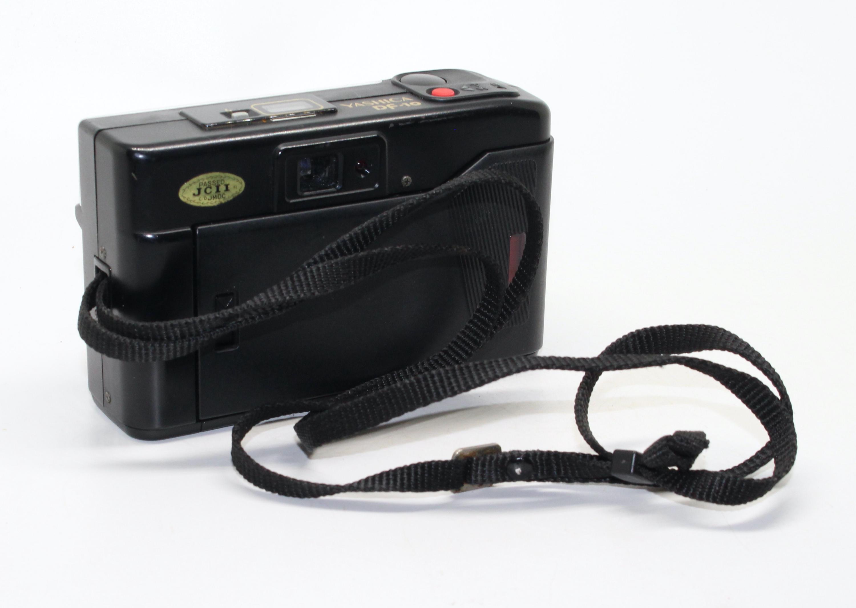 ヤシカ DF-10 35mmフィルムカメラ：1988年製 京セラ製コンパクトカメラ