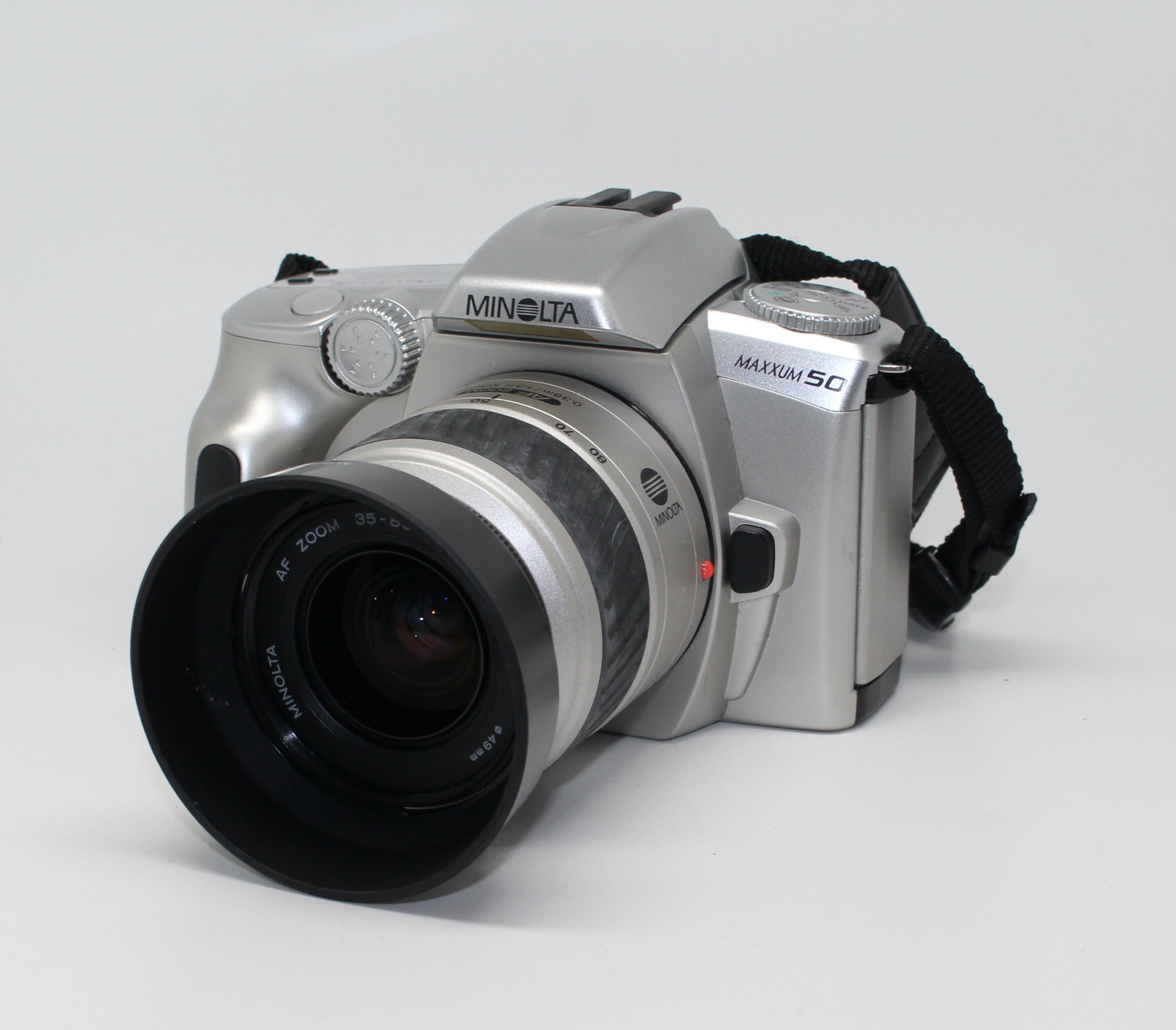 Minolta Maxxum 50 SLR Camera with 3580mm AF lens Very good Etsy