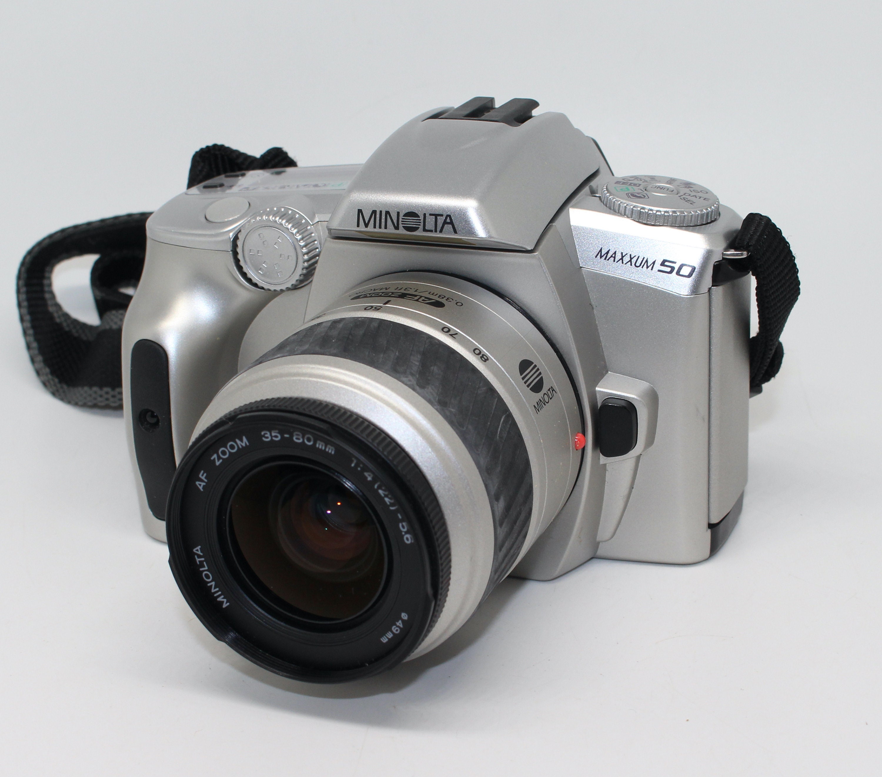 Minolta Maxxum 50 SLR Camera with 3580mm AF lens Very good Etsy