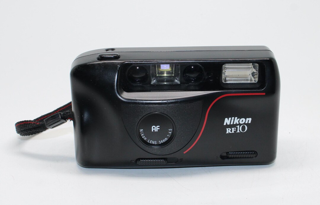1992 Nikon RF-10 35mm Film Auto-focus Compact Camera With Case – Tested ...