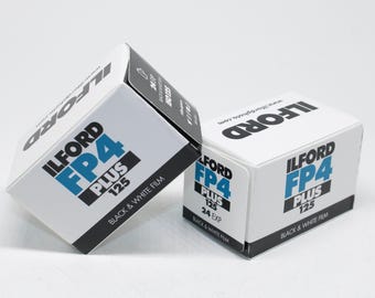Two Rolls ILFORD FP4 PLUS 125 Black and White Film (35mm, 24 Exposures)