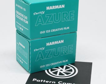 Película Creative de 35 mm Harman Switch Azure ISO 125 (paquete doble)