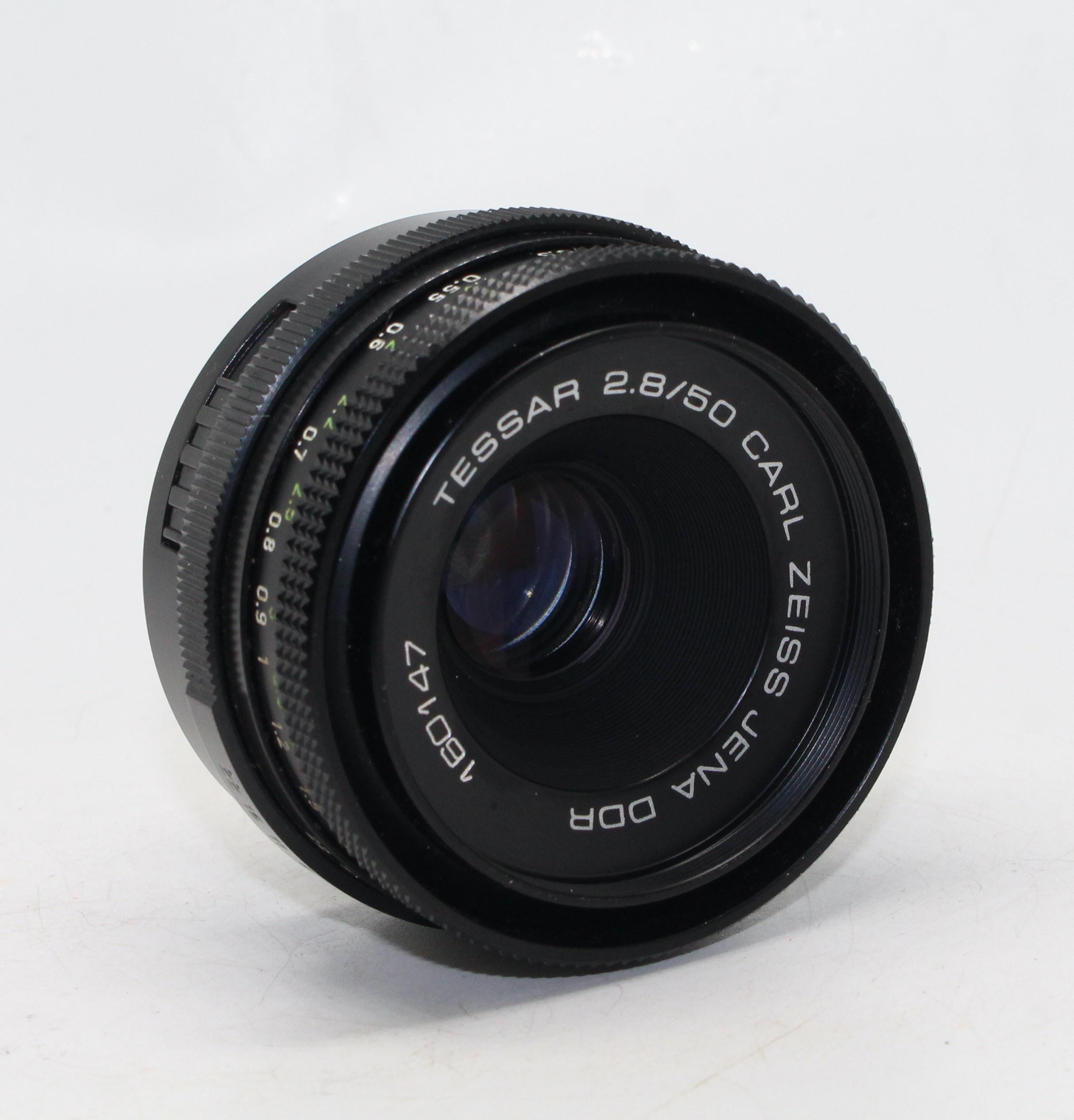 Carl Zeiss Jena Tessar 2.8 50mm Lens M42 Screw Fit - Prime Lens