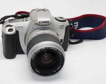Canon EOS 300 35mm SLR Camera with 28-90mm Zoom EF Lens  - Tested