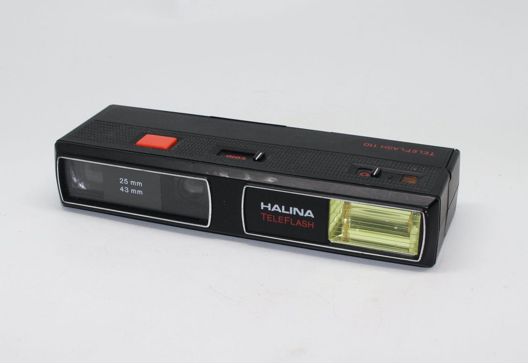 Halina Teleflash 110 Film Camera: 1980s Sub Mini With Lomography