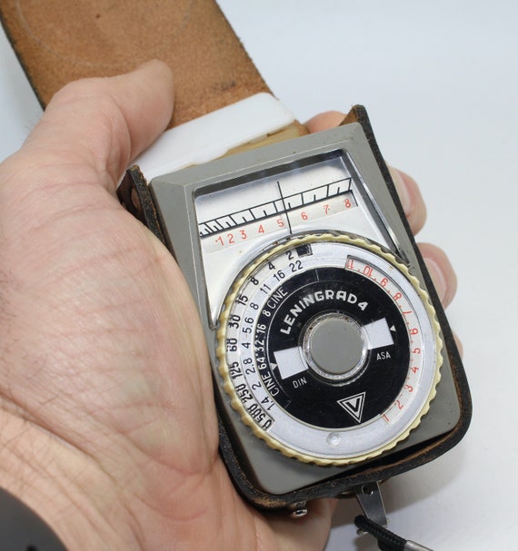 Leningrad 4 Vintage Russian Light Meter Working With Etsy