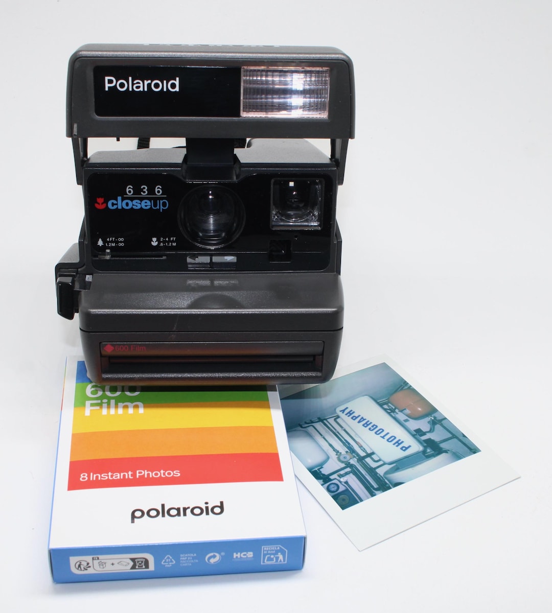 1992 Polaroid 636 Close up Instant Camera With a Brand-new 600 Film and ...