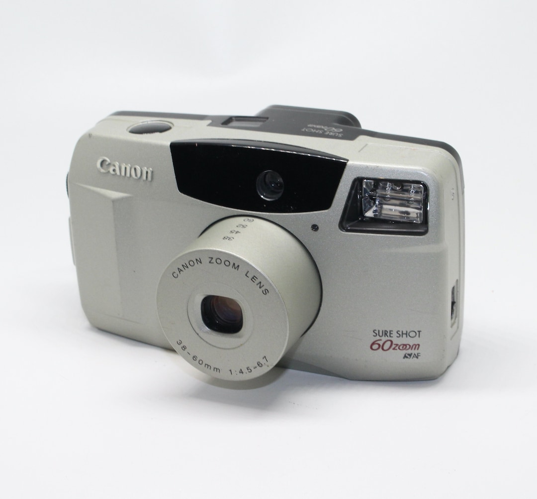 Canon Sure Shot 60 Zoom Point & Shoot / Zoom 35mm Film Etsy