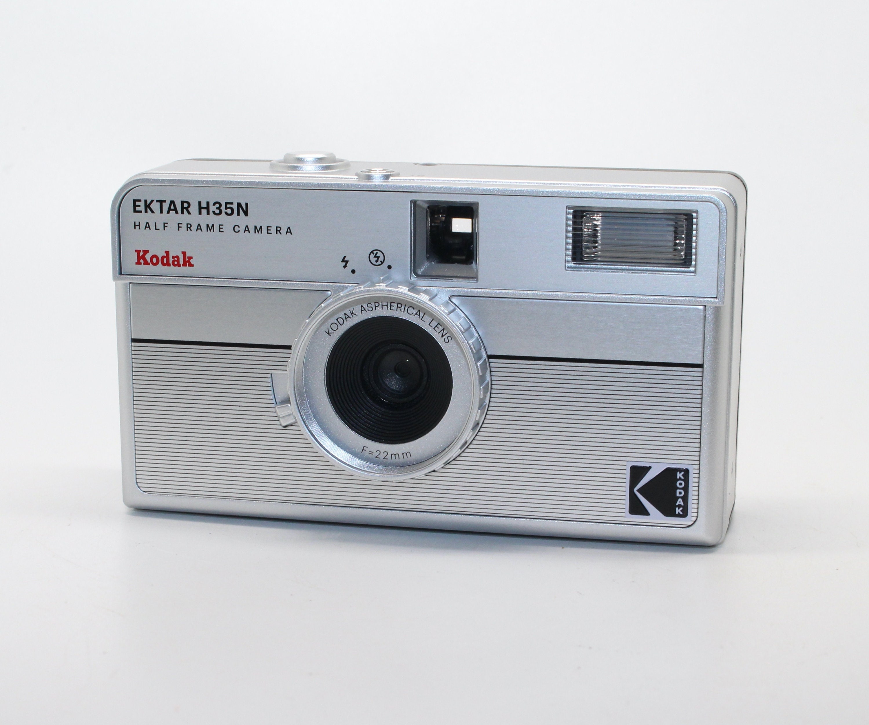 Kodak Ektar H35N Half Frame Film Camera: Silver Compact With Glass
