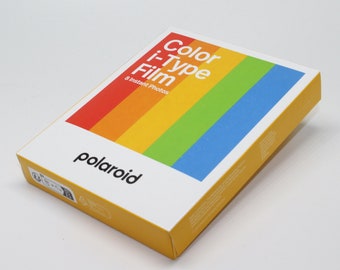 Polaroid i-Type Color Instant Film for the Polaroid Now and OneStep2 Cameras - Brand-new 2023 stock - Classic White Frame
