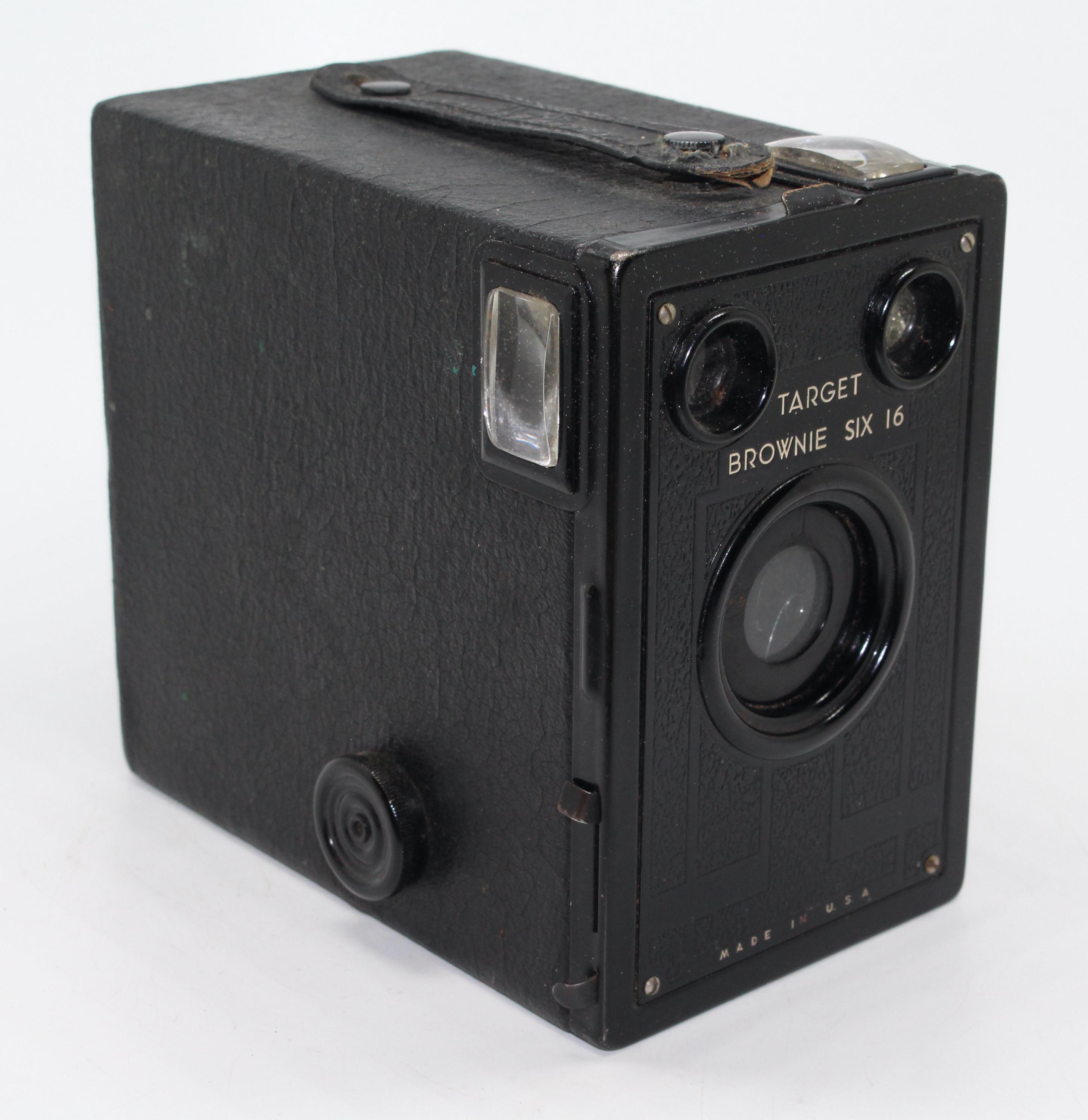 Antique BROWNIE Target Six-16 Camera Art Deco Eastman Kodak